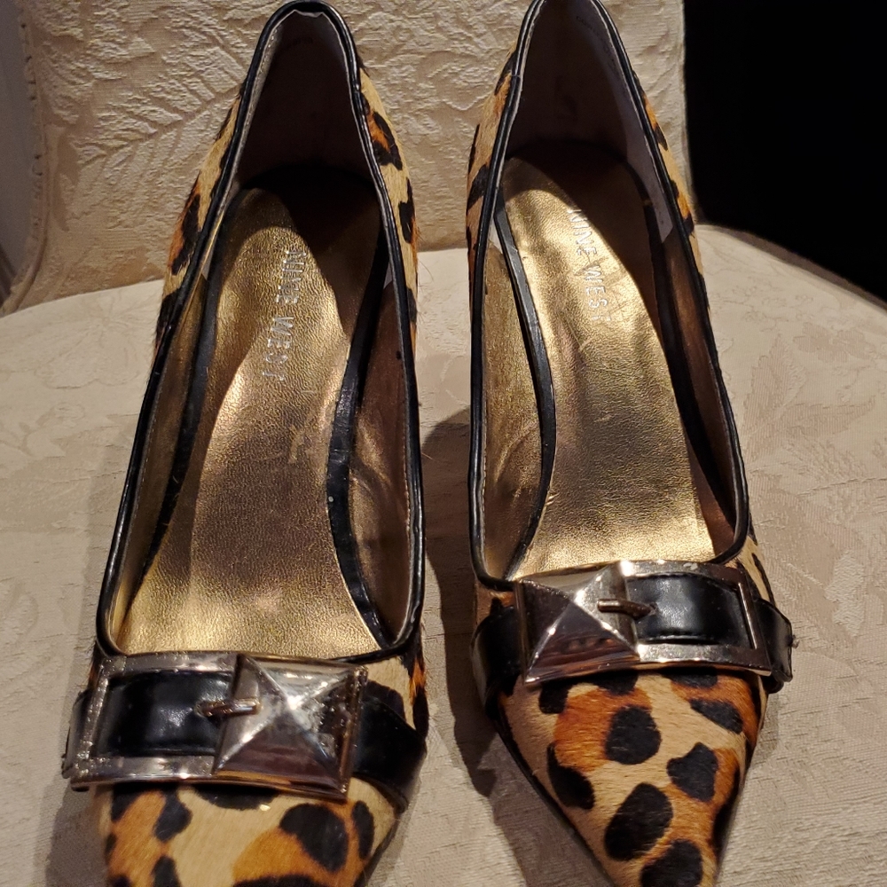 Suze 6 piny hair leopard print